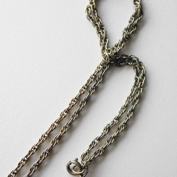 large vintage Victorian SAPHIRET necklace pendant - Picture 6 of 8